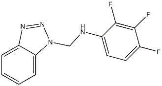 N1-(1H-1,2,3-benzotriazol-1-ylmethyl)-2,3,4-trifluoroaniline