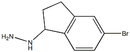 1-(5-bromo-2,3-dihydro-1H-inden-1-yl)hydrazine