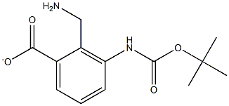 2-(aminomethyl)-3-(tert-butoxycarbonylamino)benzoate