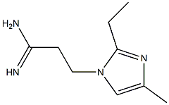 3-(2-ethyl-4-methyl-1H-imidazol-1-yl)propanamidine