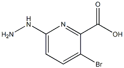 3-bromo-6-hydrazinylpyridine-2-carboxylic acid