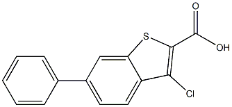 3-chloro-6-phenylbenzo[b]thiophene-2-carboxylic acid