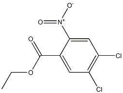 ethyl 4,5-dichloro-2-nitrobenzoate Structural