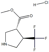 Trans (+/-) 4-(Trifluoromethyl)Pyrrolidine-3-Carboxylic Acid Methyl Ester Hydrochloride