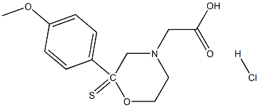 2-(4-Methoxyphenyl)-2-Thiomorpholinoacetic Acid Hydrochloride