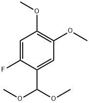 6-Fluoroveratraldehyde dimethyl acetal Structural