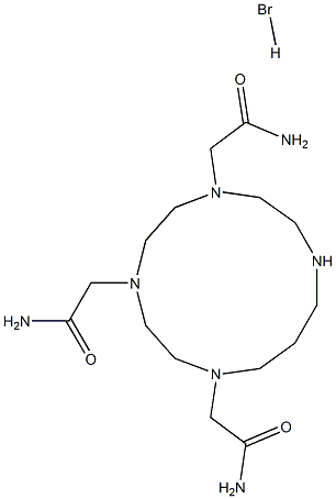 1,4,7-Tris(aminocarbonylmethyl)-1,4,7,10-tetraazacyclotridecane hydrobromide