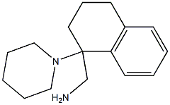 (1-piperidin-1-yl-1,2,3,4-tetrahydronaphthalen-1-yl)methylamine Structural