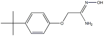 (1Z)-2-(4-tert-butylphenoxy)-N'-hydroxyethanimidamide