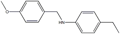 (4-ethylphenyl)(4-methoxyphenyl)methylamine Structural