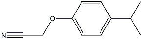 (4-isopropylphenoxy)acetonitrile