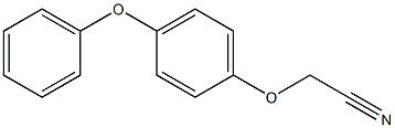 (4-phenoxyphenoxy)acetonitrile Structural