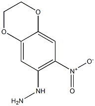 (7-nitro-2,3-dihydro-1,4-benzodioxin-6-yl)hydrazine Structural