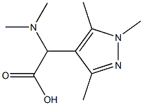 (dimethylamino)(1,3,5-trimethyl-1H-pyrazol-4-yl)acetic acid