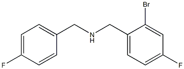 [(2-bromo-4-fluorophenyl)methyl][(4-fluorophenyl)methyl]amine