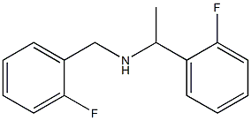 [1-(2-fluorophenyl)ethyl][(2-fluorophenyl)methyl]amine Structural