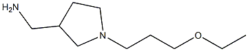 [1-(3-ethoxypropyl)pyrrolidin-3-yl]methylamine