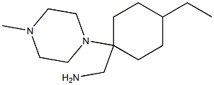 [4-ethyl-1-(4-methylpiperazin-1-yl)cyclohexyl]methylamine