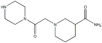 1-(2-oxo-2-piperazin-1-ylethyl)piperidine-3-carboxamide