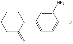 1-(3-amino-4-chlorophenyl)piperidin-2-one