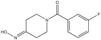 1-(3-fluorobenzoyl)piperidin-4-one oxime