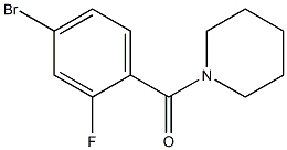 1-(4-bromo-2-fluorobenzoyl)piperidine