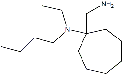 1-(aminomethyl)-N-butyl-N-ethylcycloheptan-1-amine