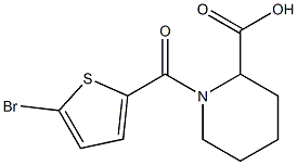 1-[(5-bromothiophen-2-yl)carbonyl]piperidine-2-carboxylic acid