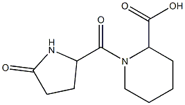 1-[(5-oxopyrrolidin-2-yl)carbonyl]piperidine-2-carboxylic acid