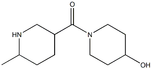 1-[(6-methylpiperidin-3-yl)carbonyl]piperidin-4-ol