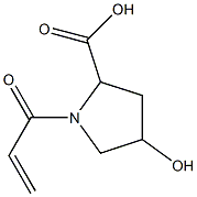 1-acryloyl-4-hydroxypyrrolidine-2-carboxylic acid