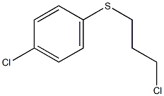 1-chloro-4-[(3-chloropropyl)sulfanyl]benzene