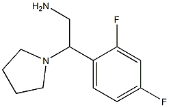 2-(2,4-difluorophenyl)-2-pyrrolidin-1-ylethanamine