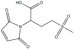 2-(2,5-dioxo-2,5-dihydro-1H-pyrrol-1-yl)-4-methanesulfonylbutanoic acid