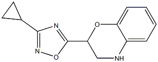 2-(3-cyclopropyl-1,2,4-oxadiazol-5-yl)-3,4-dihydro-2H-1,4-benzoxazine