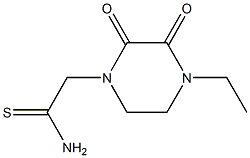 2-(4-ethyl-2,3-dioxopiperazin-1-yl)ethanethioamide