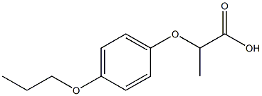 2-(4-propoxyphenoxy)propanoic acid