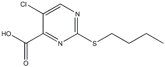 2-(butylthio)-5-chloropyrimidine-4-carboxylic acid