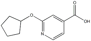 2-(cyclopentyloxy)pyridine-4-carboxylic acid