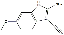 2-amino-6-methoxy-1H-indole-3-carbonitrile