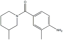 2-methyl-4-[(3-methylpiperidin-1-yl)carbonyl]aniline