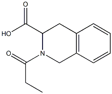 2-propionyl-1,2,3,4-tetrahydroisoquinoline-3-carboxylic acid