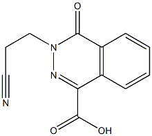 3-(2-cyanoethyl)-4-oxo-3,4-dihydrophthalazine-1-carboxylic acid