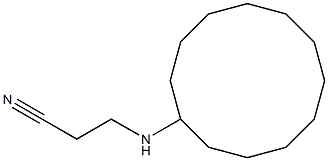 3-(cyclododecylamino)propanenitrile