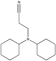 3-(dicyclohexylamino)propanenitrile