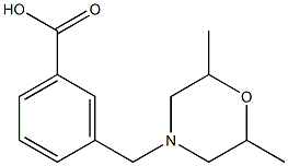 3-[(2,6-dimethylmorpholin-4-yl)methyl]benzoic acid