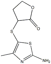 3-[(2-amino-4-methyl-1,3-thiazol-5-yl)sulfanyl]oxolan-2-one