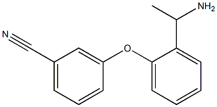 3-[2-(1-aminoethyl)phenoxy]benzonitrile