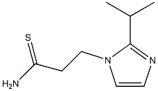 3-[2-(propan-2-yl)-1H-imidazol-1-yl]propanethioamide