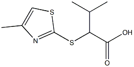 3-methyl-2-[(4-methyl-1,3-thiazol-2-yl)sulfanyl]butanoic acid